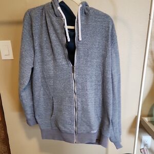 O'Neill Light Blue Zip-Up Sweater
